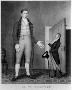 Ritratto di Mr William Bradley, inciso da Freeman, 1793